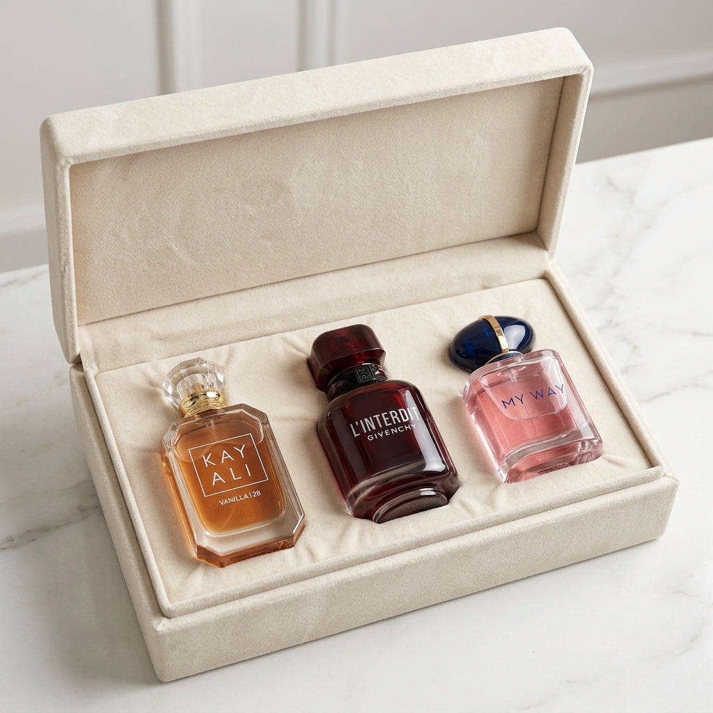 Pack My Way & L’Interdit & Kayali Vanilla 28